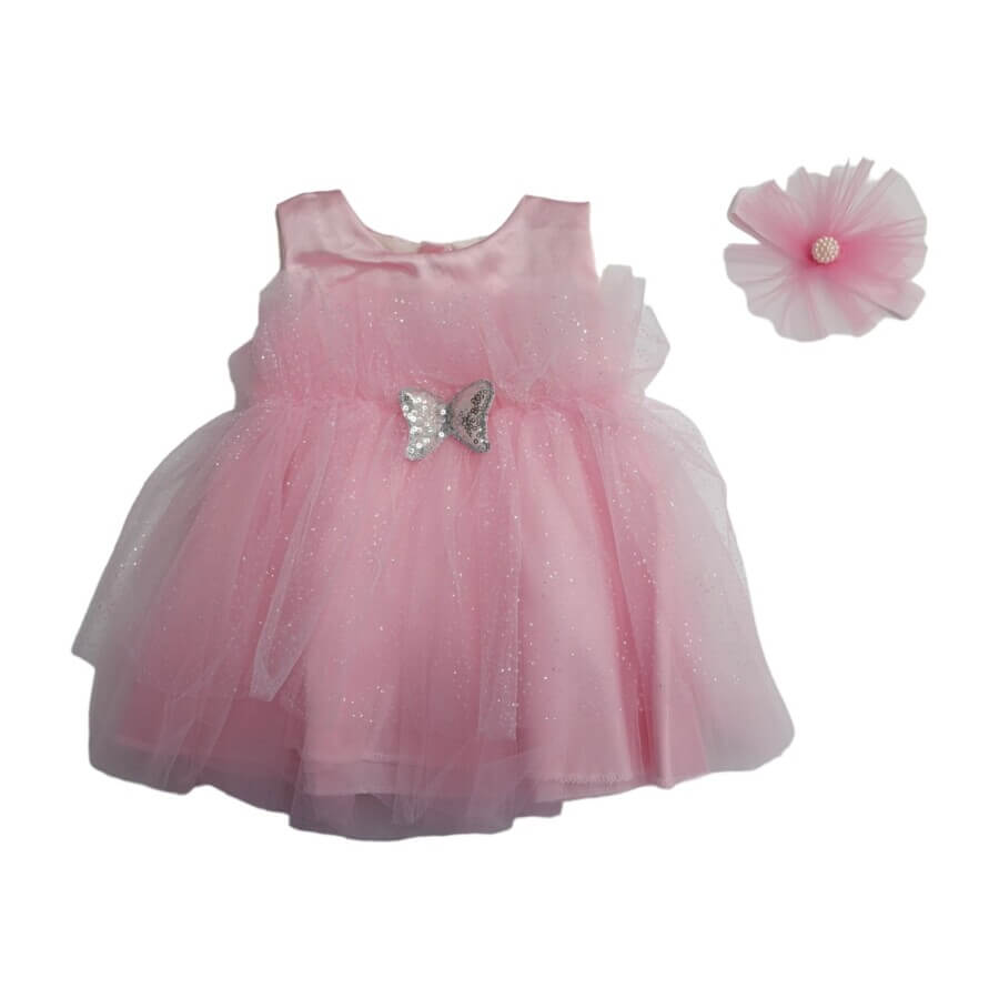 βρεφικό φόρεμα Pink flower